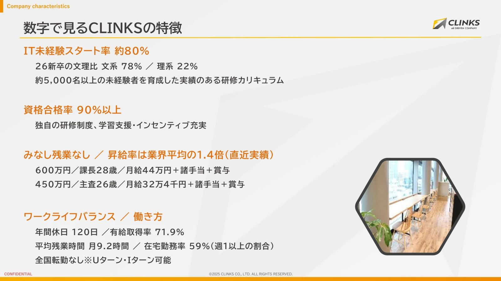会社説明資料 5ページ目